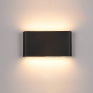 Outdoor wall light Lux Romano 12w – outdoor wall lights in black and aluminum