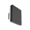 Outdoor wall light Lux Viano 12w – outdoor wall lights in sandblasted black and cast aluminum