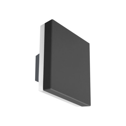 Outdoor wall light Lux Viano 12w – outdoor wall lights in sandblasted black and cast aluminum