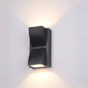 Outdoor wall light Lux Edgar 6w – outdoor wall lights in black and aluminum