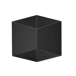 Outdoor wall light Lux Bari – outdoor wall lights in sandblasted black and cast aluminum
