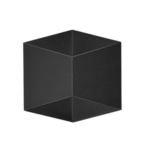 Outdoor wall light Lux Bari – outdoor wall lights in sandblasted black and cast aluminum