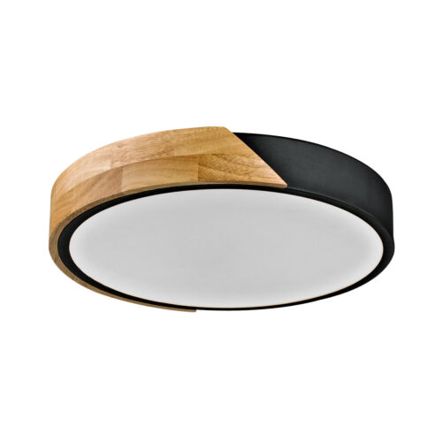 Surface mounted ceiling light Lux Nastro – surface mounted ceiling lights in black