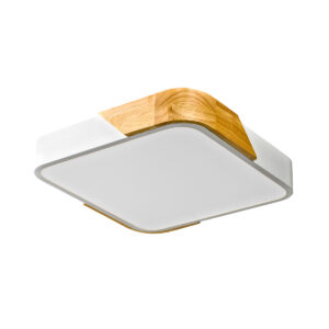 Surface mounted ceiling light Lux Santer 24w – surface mounted ceiling lights in wood