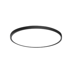 Flush mount ceiling light Lux Calvi 32w – flush mount ceiling lights in black and plastic
