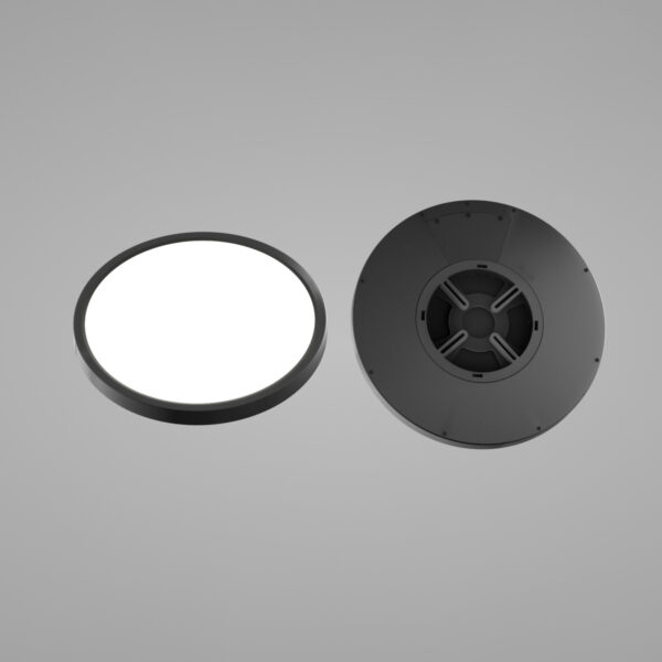 Flush mount ceiling light Lux Calvi PLF-35263-480R-36W-BL