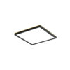 Flush mount ceiling light Lux Aleria 22w – flush mount ceiling lights in black and plastic