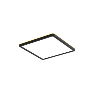 Flush mount ceiling light Lux Aleria 22w – flush mount ceiling lights in black and plastic