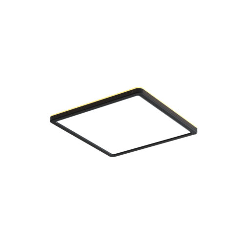 Flush mount ceiling light Lux Aleria 22w – flush mount ceiling lights in black and plastic