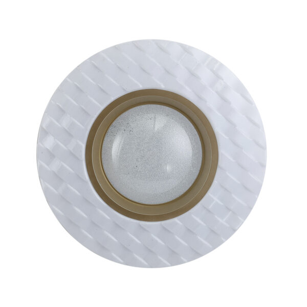 Flush mount ceiling light Lux Bumi 48w – flush mount ceiling lights in white and steel