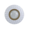 Flush mount ceiling light Lux Bumi 24w – flush mount ceiling lights in white and steel