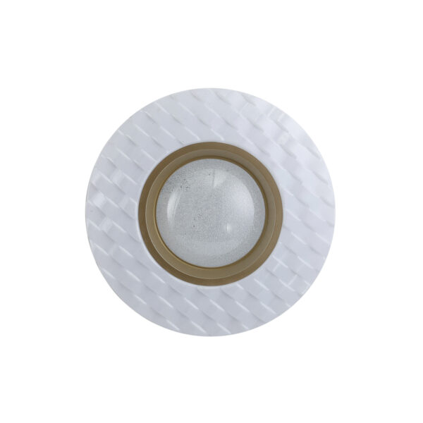 Flush mount ceiling light Lux Bumi – flush mount ceiling lights in white and steel