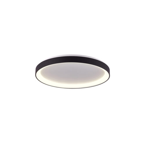 Flush mount ceiling light Lux Vico 38w – flush mount ceiling lights in black and metal