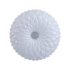 Flush mount ceiling light Lux Auris 24w – flush mount ceiling lights in white and steel