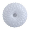 Flush mount ceiling light Lux Auris 48w – flush mount ceiling lights in white and steel