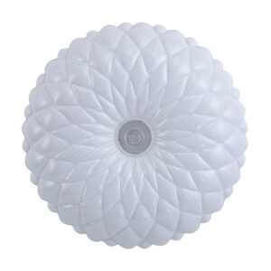 Flush mount ceiling light Lux Auris 48w – flush mount ceiling lights in white and steel