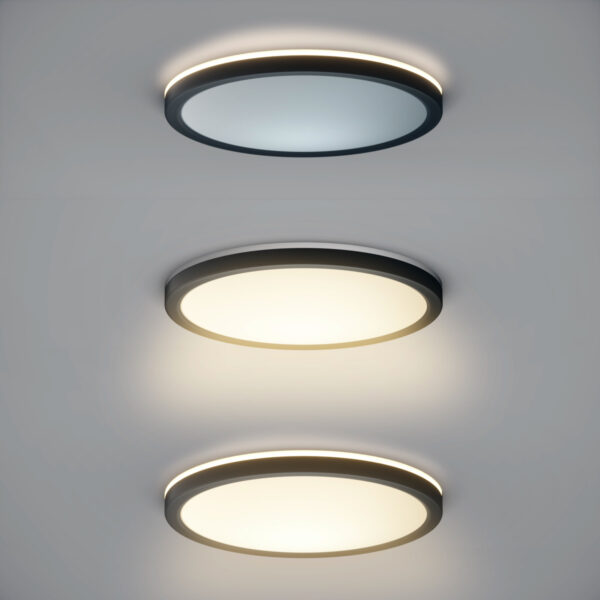 Flush mount ceiling light Lux Corte 28w