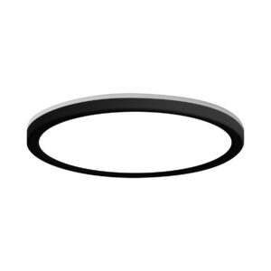 Flush mount ceiling light Lux Corte – flush mount ceiling lights in black and plastic