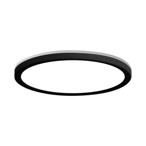Flush mount ceiling light Lux Corte – flush mount ceiling lights in black and plastic