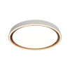 Flush mount ceiling light Lux Rende – flush mount ceiling lights in gold white and abs+pp