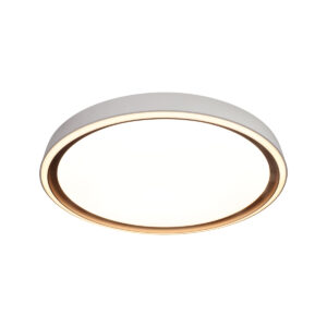 Flush mount ceiling light Lux Rende – flush mount ceiling lights in gold white and abs+pp