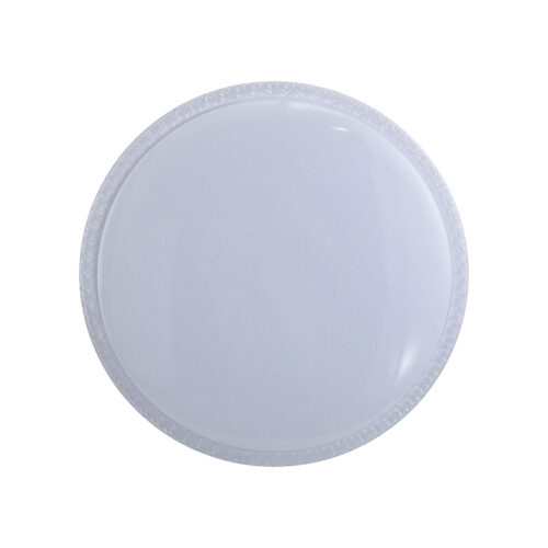 Flush mount ceiling light Lux Borla 24w – flush mount ceiling lights in white and steel