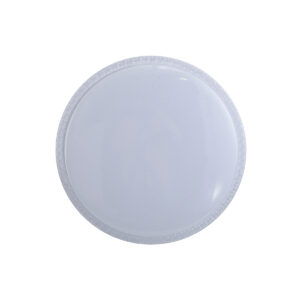 Flush mount ceiling light Lux Borla 18w – flush mount ceiling lights in white and steel