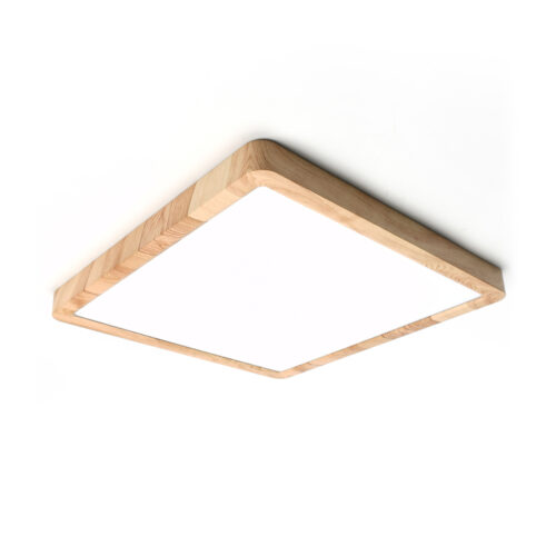 Flush mount ceiling light Lux Olbis – flush mount ceiling lights in wood and plastic