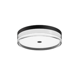 Flush mount ceiling light Lux Molino 24w – flush mount ceiling lights in black and plastic