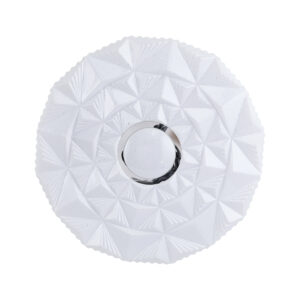 Flush mount ceiling light Lux Kelmi 48w – flush mount ceiling lights in white and steel