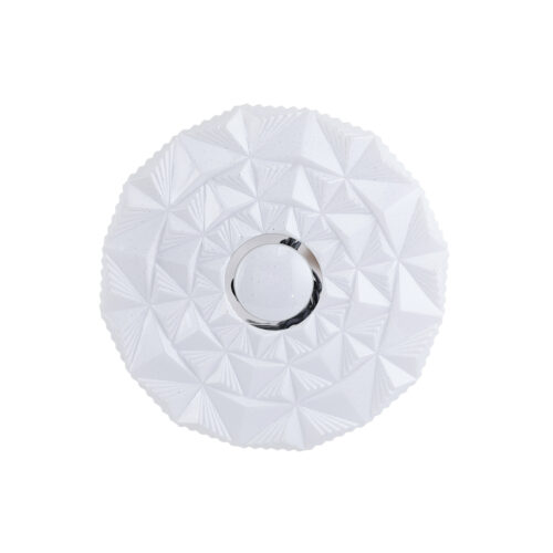 Flush mount ceiling light Lux Kelmi 24w – flush mount ceiling lights in white and steel
