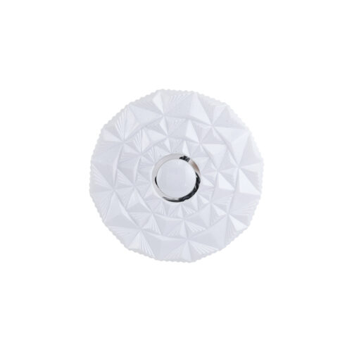 Flush mount ceiling light Lux Kelmi – flush mount ceiling lights in white and steel