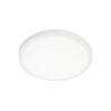 Flush mount ceiling light Lux Pelaro 30w – flush mount ceiling lights in white and aluminium