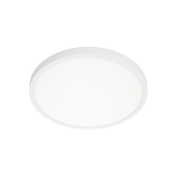 Flush mount ceiling light Lux Pelaro 30w – flush mount ceiling lights in white and aluminium