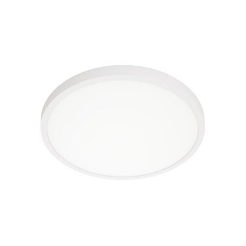Flush mount ceiling light Lux Pelaro – flush mount ceiling lights in white and aluminium
