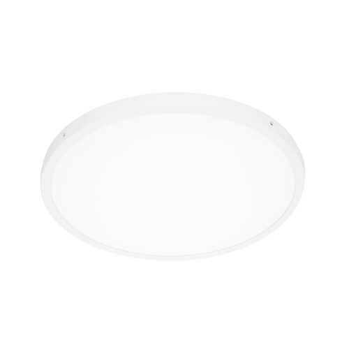 Flush mount ceiling light Lux Pelaro – flush mount ceiling lights in white and aluminium