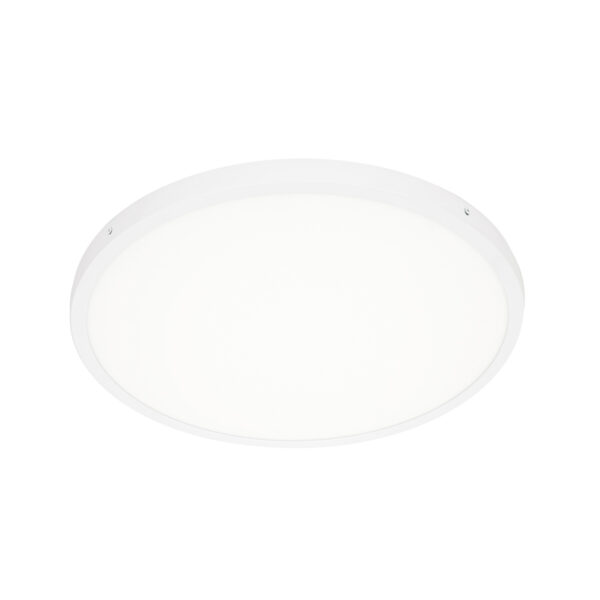 Flush mount ceiling light Lux Pelaro 36w – flush mount ceiling lights in white and aluminium