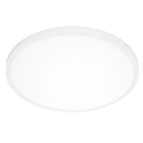 Flush mount ceiling light Lux Pelaro 48w – flush mount ceiling lights in white and aluminium