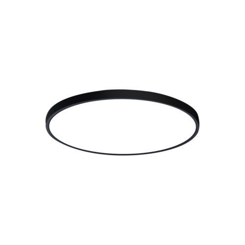 Flush mount ceiling light Lux Alata – flush mount ceiling lights in black and plastic
