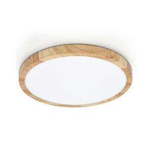 Flush mount ceiling light Lux Alata – flush mount ceiling lights in wood and plastic