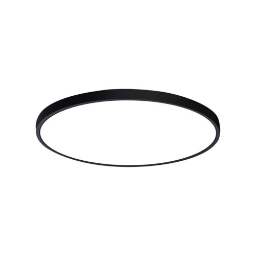 Flush mount ceiling light Lux Alata – flush mount ceiling lights in black and plastic