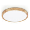 Flush mount ceiling light Lux Alata 32w – flush mount ceiling lights in wood and plastic