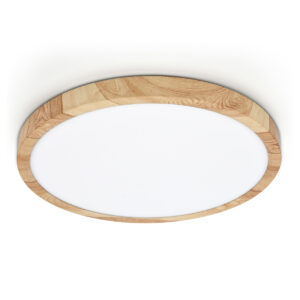 Flush mount ceiling light Lux Alata 32w – flush mount ceiling lights in wood and plastic