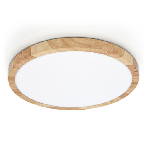 Flush mount ceiling light Lux Alata 32w – flush mount ceiling lights in wood and plastic
