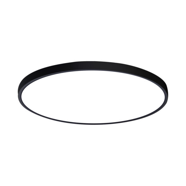Flush mount ceiling light Lux Alata – flush mount ceiling lights in black and plastic