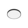 Flush mount ceiling light Lux Riberio – flush mount ceiling lights in black and aluminium