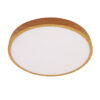 Flush mount ceiling light Lux Riberio – flush mount ceiling lights in wood and aluminium