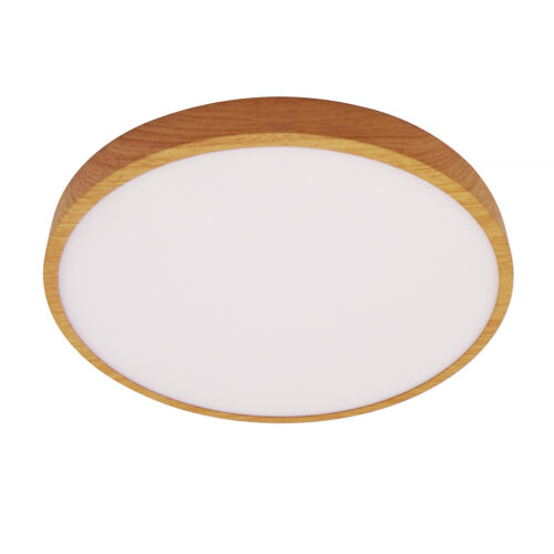 Flush mount ceiling light Lux Riberio – flush mount ceiling lights in wood and aluminium