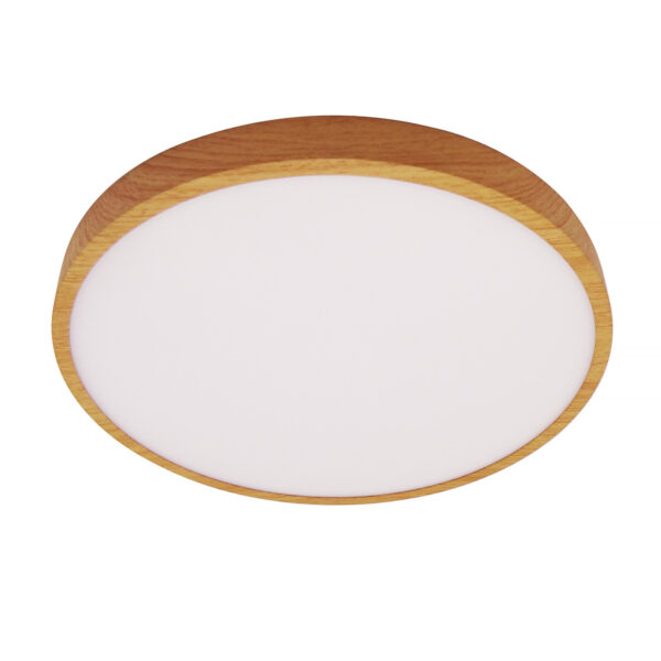 Flush mount ceiling light Lux Riberio – flush mount ceiling lights in wood and aluminium