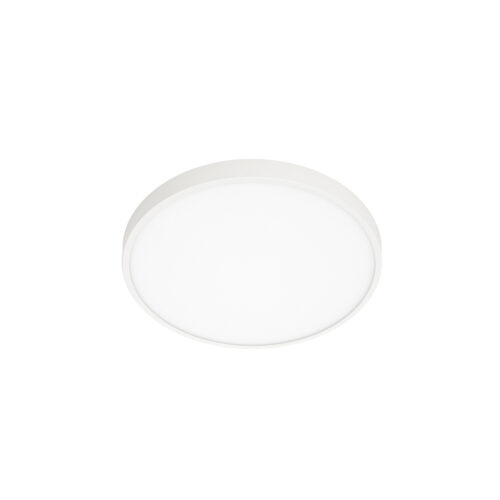 Flush mount ceiling light Lux Riberio 30w – flush mount ceiling lights in white and aluminium